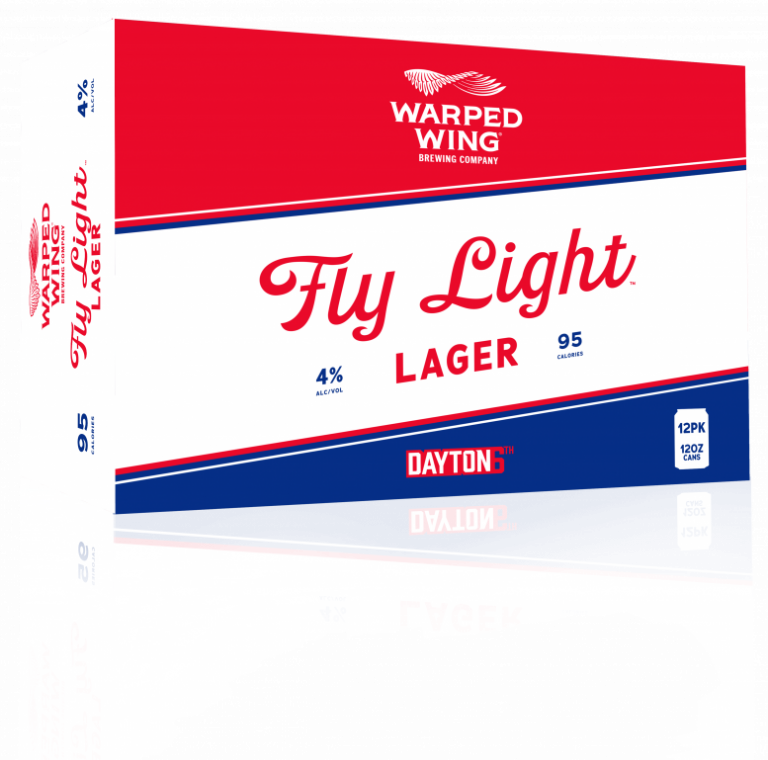 Warped Wing Brewing Co. Fly Light Lager