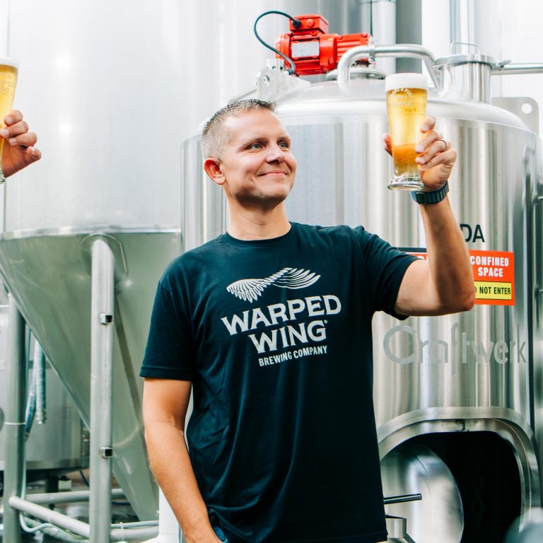 Warped Wing Brewing Co. Fly Light Lager